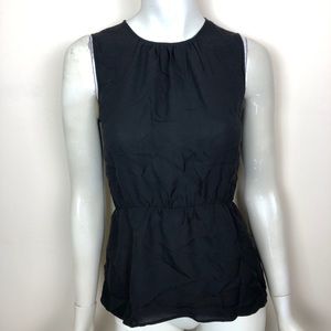 Women’s black Theory top, size Petite